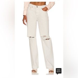 GRLFRND Bella Low Rise Boyfriend in Mojave